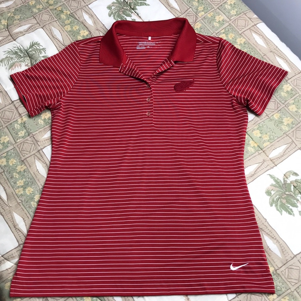 Nike Golf Tour Performance Detroit Red Wings Polo